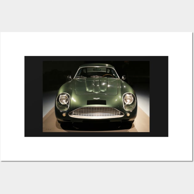 1962 Aston Martin DB4 GT Zagato Wall Art by Kraaibeek